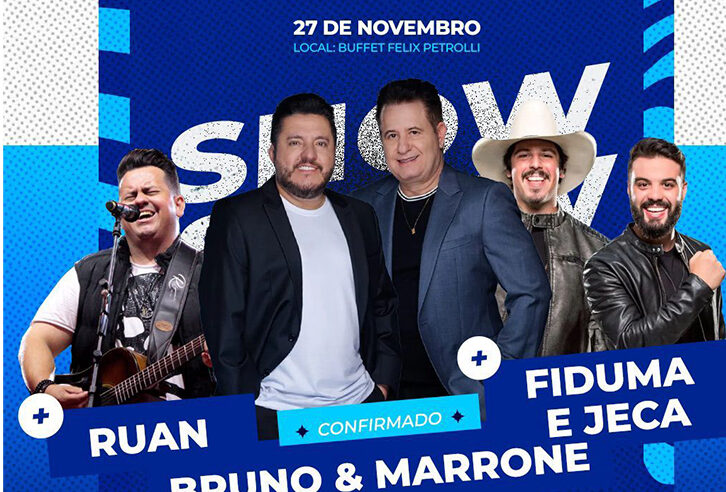 Bruno & Marrone e Fiduma & Jeca fazem show solidário em jantar solidário prol do HB