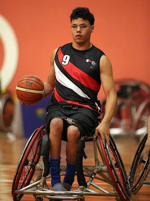 Paciente do Instituto Lucy Montoro é convocado para a Seleção Brasileira de Basquete Paralímpico