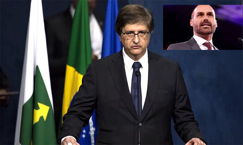 PGR vê falta de provas e rejeita pedido de petistas contra Eduardo Bolsonaro