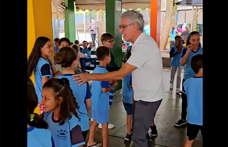 Prefeito e Vice de Nova Granada sentem de perto as ideias da garotada