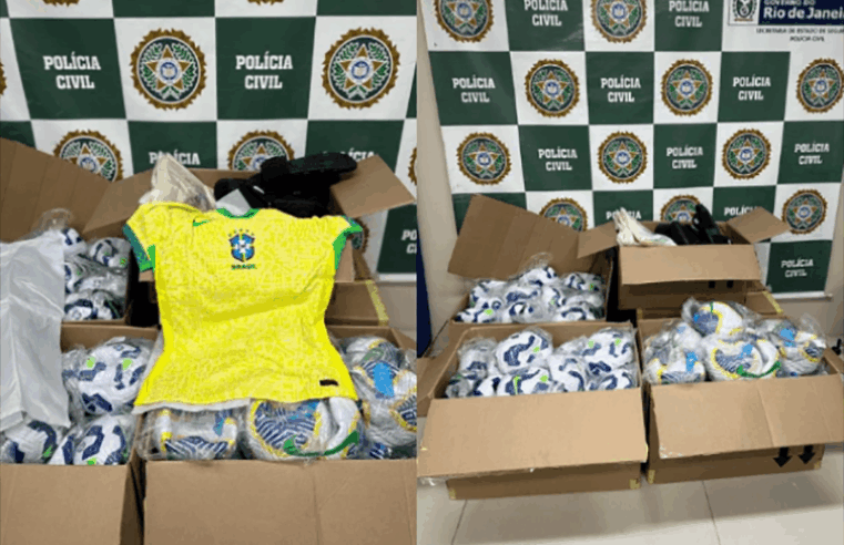 Trio é preso por desviar R$ 50 mil em materiais esportivos da CBF na Granja Comary