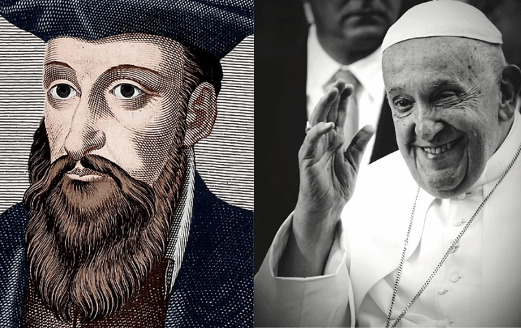 Morte do papa Francisco reacende profecia sombria de Nostradamus sobre o ‘último papa’