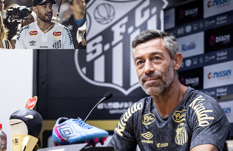 Neymar comenta a demissão de Pedro Caixinha do Santos