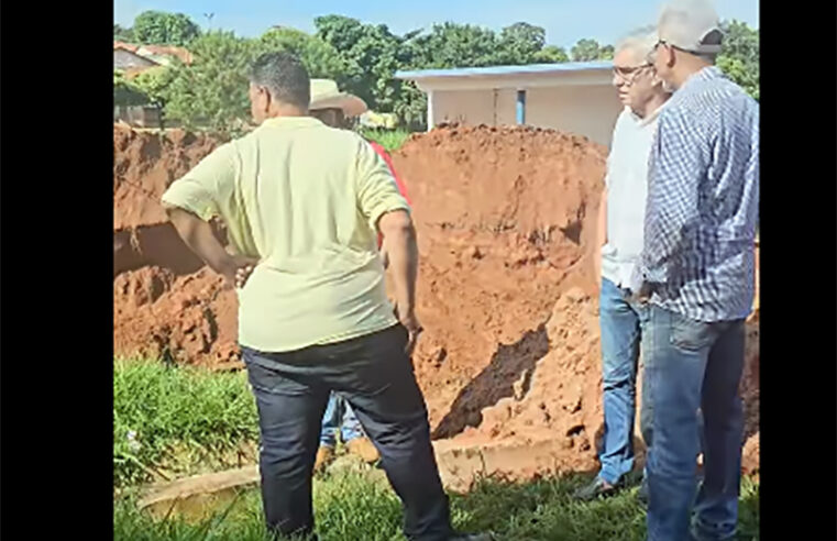 Acompanhando os trabalhos do Município cara-a-cara