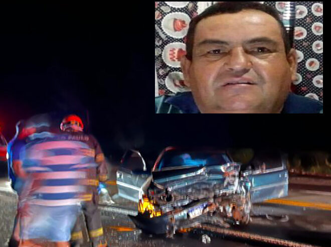 Colisão próximo ao trevo de Ribeiro dos Santos termina com uma vítima fatal!
