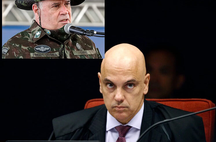 Moraes adverte ex-comandante do Exército durante audiência: “Se mentiu na Polícia, tem que dizer”