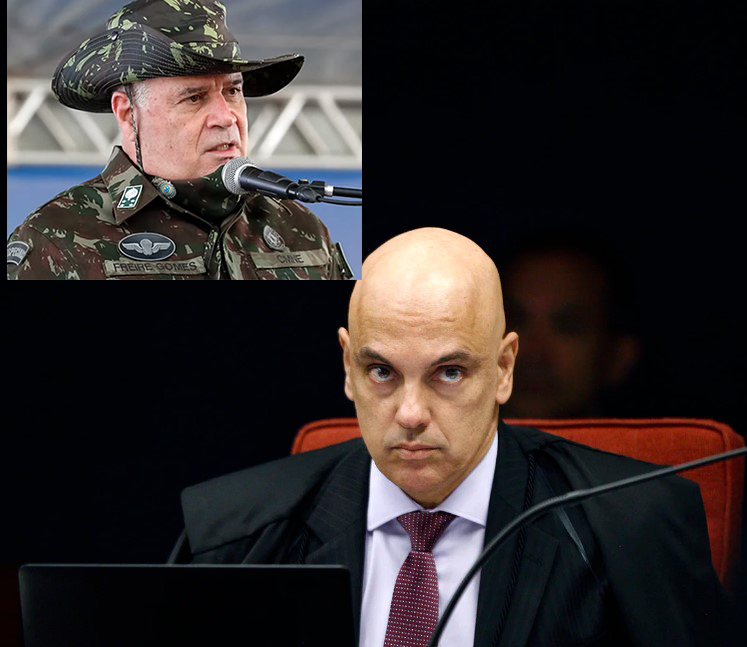 Moraes adverte ex-comandante do Exército durante audiência: “Se mentiu na Polícia, tem que dizer”