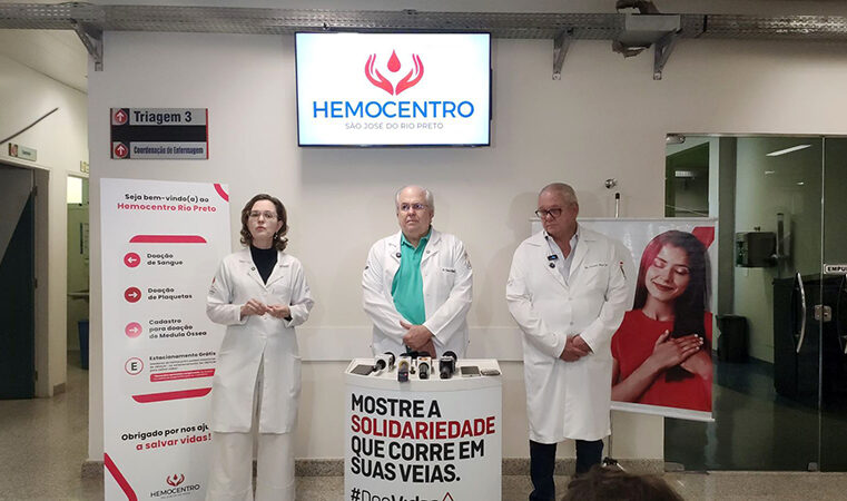 Estoque de bolsas de sangue atinge pior nível da história da Hemocentro