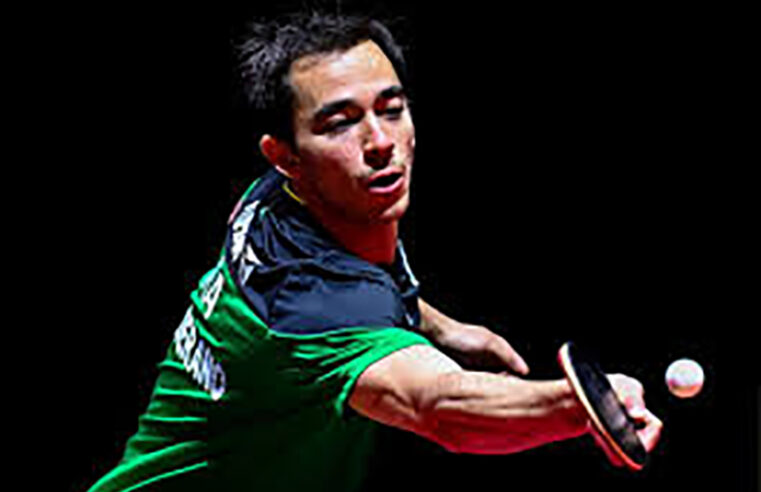 Hugo Calderano vence chinês e vai a inédita final do Mundial de tênis de mesa