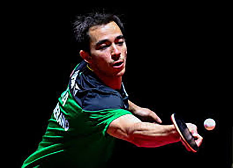 Hugo Calderano vence chinês e vai a inédita final do Mundial de tênis de mesa