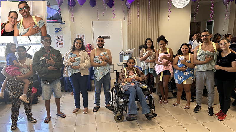 Dia Internacional de Sensibilização do Método Canguru reforça humanização no cuidado neonatal no HCM de Rio Preto