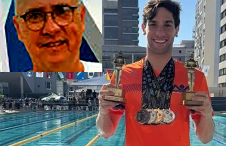 Atleta rio-pretense quebra recordes brasileiro e sul-americano em prova de natação
