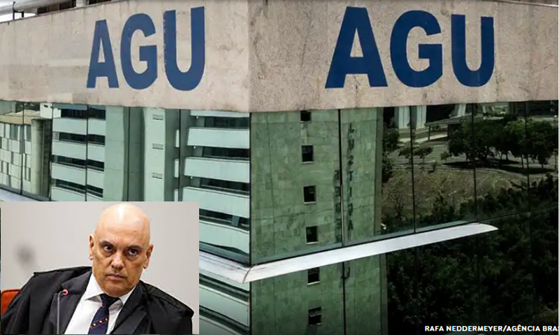 AGU pede apuração nos EUA sobre ações contra Alexandre de Moraes