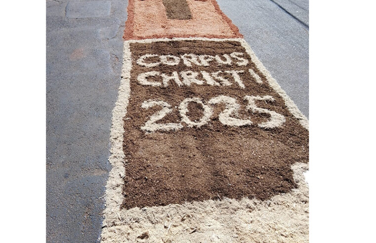 Um Corpus Christi colorido
