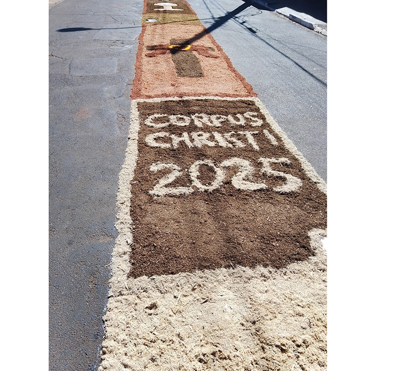 Um Corpus Christi colorido