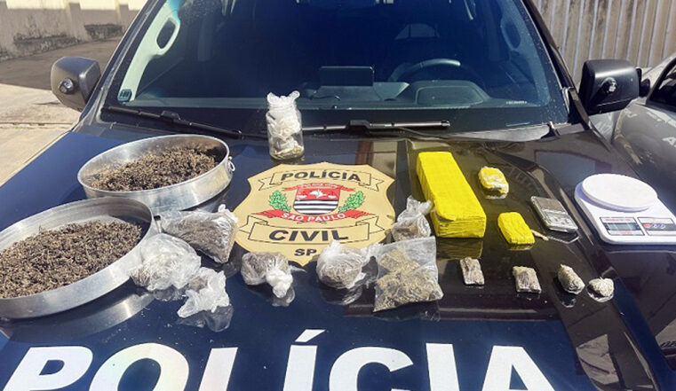 Polícia Civil apreende 2 kg de “droga gourmet” em Olímpia