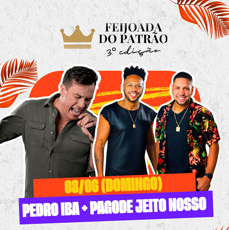 Vai bombar novamente, é a 3º Feijoada do Patrão