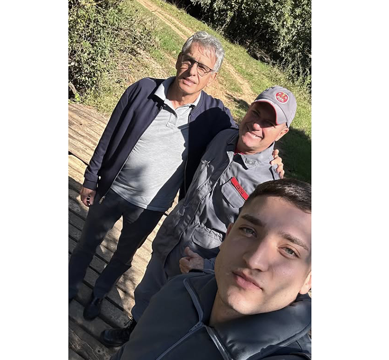 Visitas técnicas nas pontes de Nova Granada