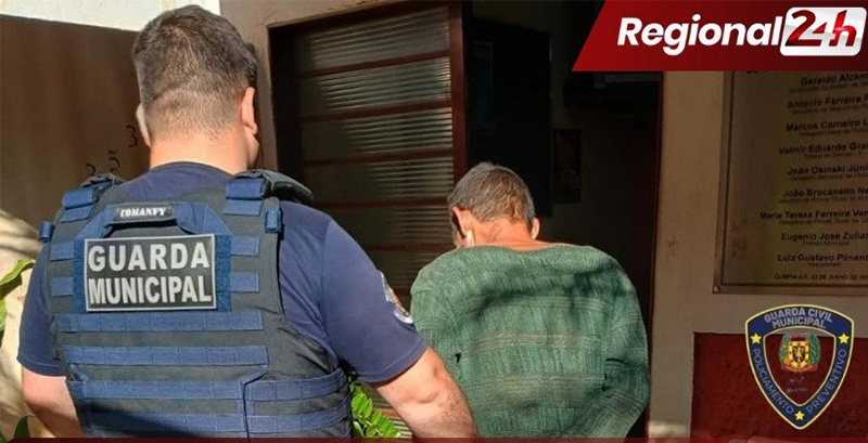GCM prende agressor de família em Olímpia