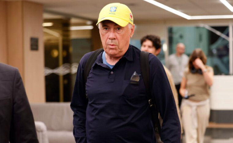 Técnico da Seleção Brasileira, Carlo Ancelotti é condenado por fraude fiscal na Espanha