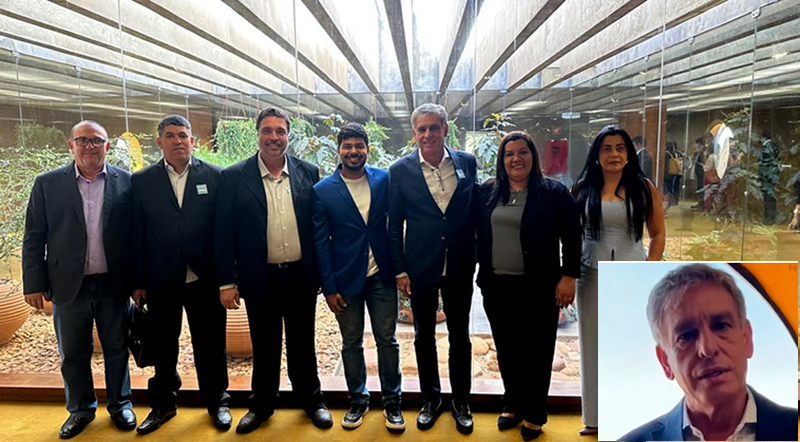Prefeito Luizinho e comitiva em Brasília fazendo as jogadas em prol de Nova Granada