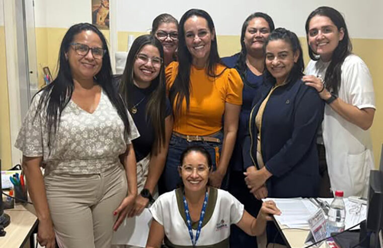 Saúde granadense trocando ideias