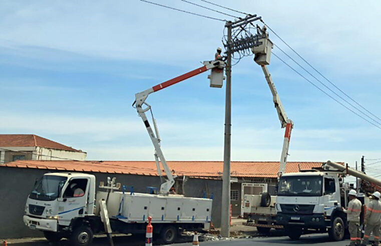 Acidentes com veículos provocaram 149 interrupções de energia na região