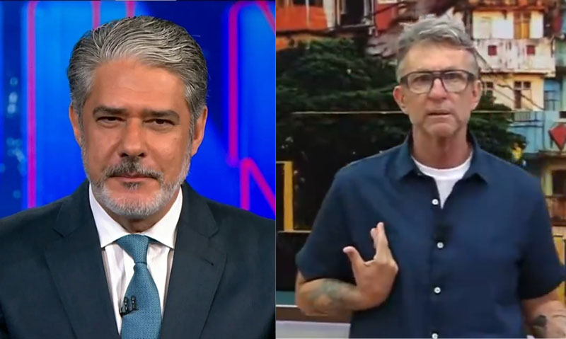 Craque Neto reage a comentário de William Bonner sobre Fórmula 1: ‘escroto, babaca e idiota’