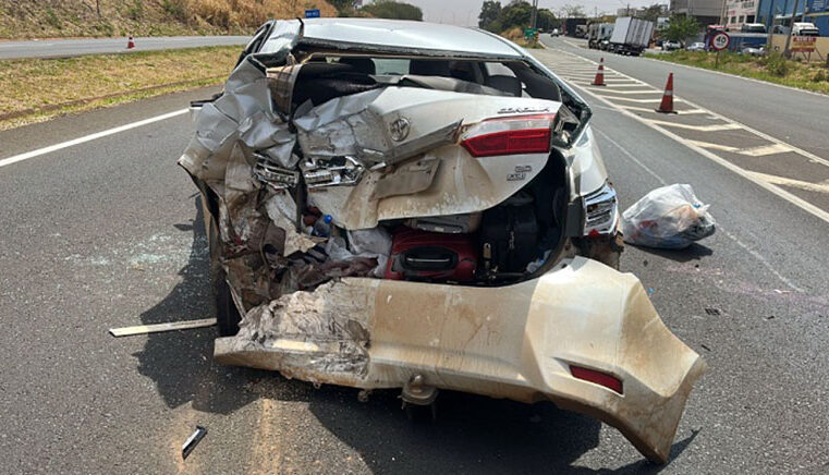 Engavetamento na BR-153: motorista admite que dormiu