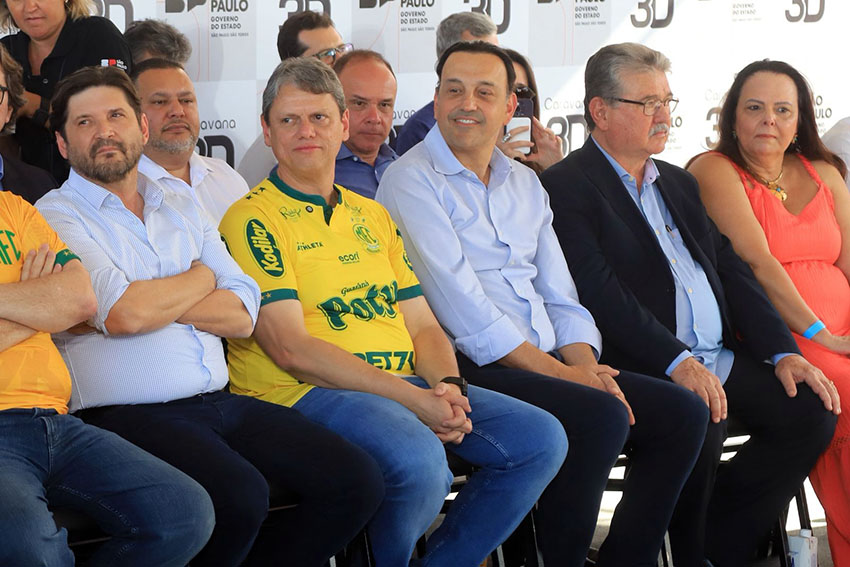 Famerp é reconhecida como joia do Estado durante visita do governador Tarcísio de Freitas à região de Rio Preto