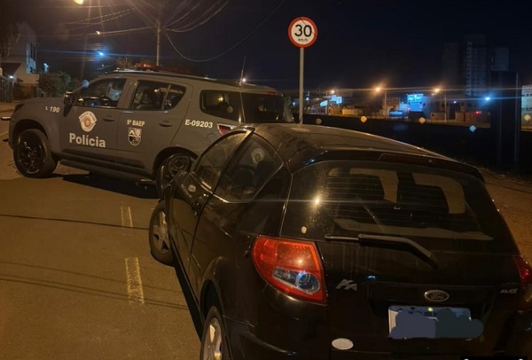 Baep recupera carro roubado de ator em poucas horas em Rio Preto