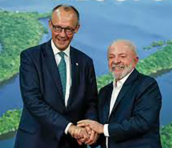 Lula rebate chanceler alemão: “Devia ter ido em um boteco”