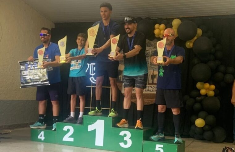 Marques Pinto comemorando 75 anos com corrida