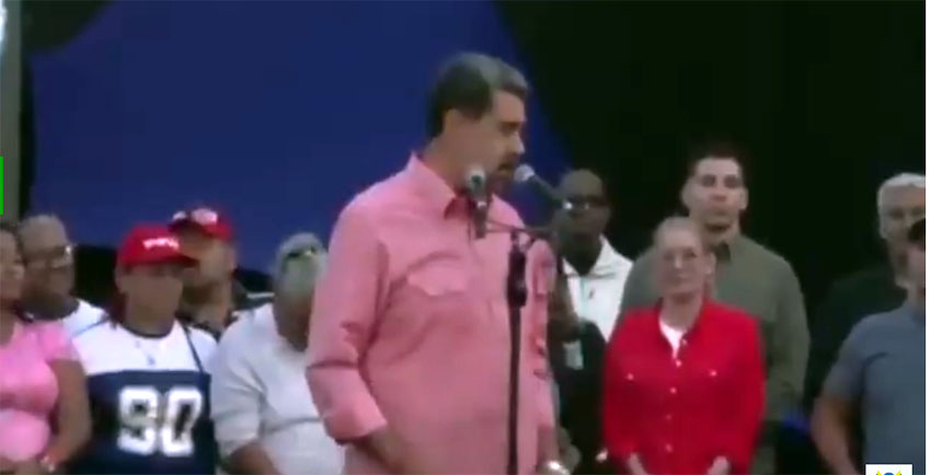 Maduro surpreende e canta ‘Imagine’ de John Lennon ao suplicar paz a Donald Trump