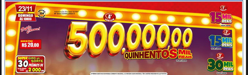 Saúde Cap: Prêmio maior saí em Rio Preto