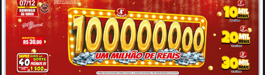 Saúde Cap: Prêmio grande sai em Rio Preto