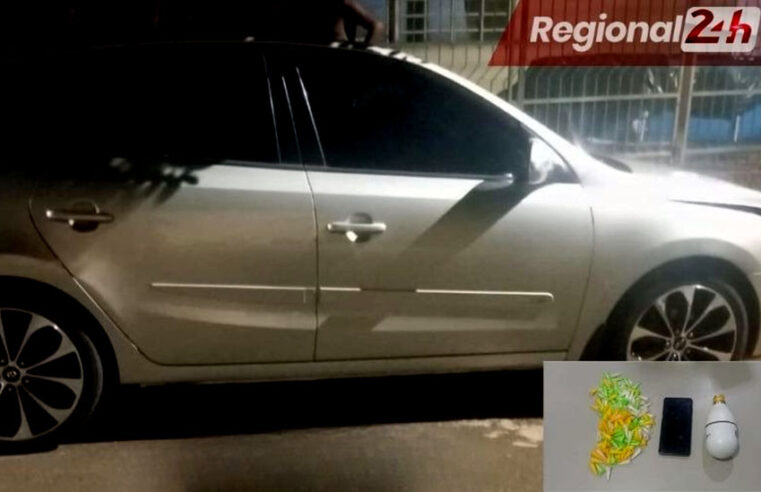 Homem pula de carro, invade casa, mas é pego pela Força Tática