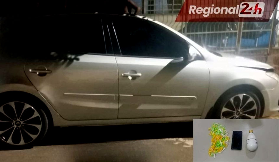 Homem pula de carro, invade casa, mas é pego pela Força Tática