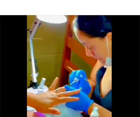 Encerramento do Curso de Unhas Artísticas