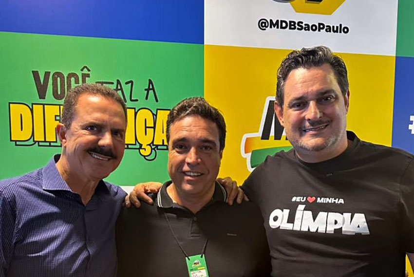 Café da manhã com lideranças políticas em Olímpia