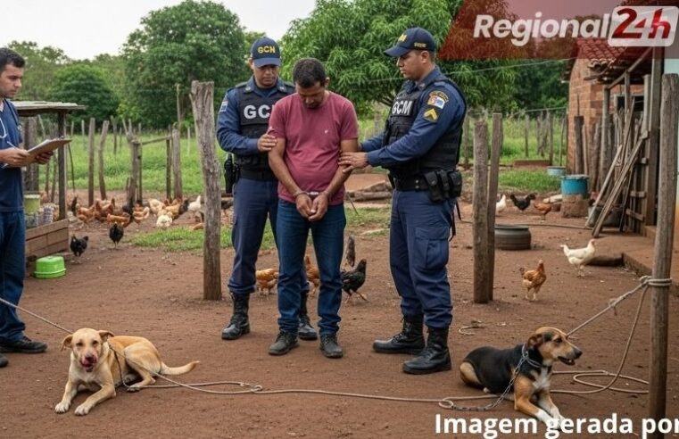 Homem já tinha sido avisado, mesmo assim foi preso por maus tratos a cães