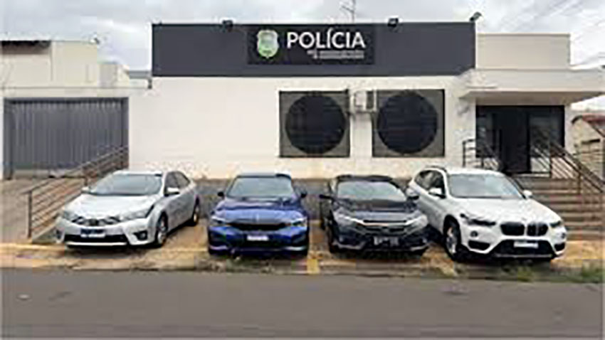 Polícia apreende veículos de luxo e investiga alunos de medicina suspeitos de integrar grupo especializado em emplacamentos irregulares