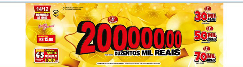 Saúde Cap: Só um é o ganhador de R$ 1.000.000