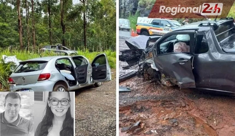 Carro com turistas é atingido por caminhonete a caminho de Olímpia e morre dois