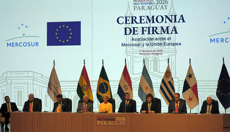 Mercosul e União Europeia assinam acordo histórico que cria um dos maiores mercados do mundo