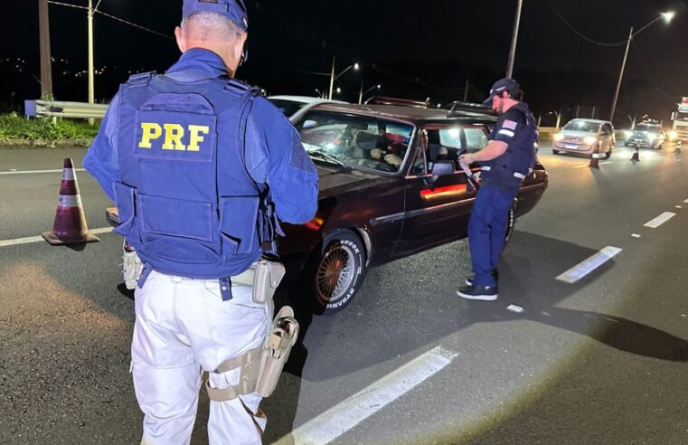 Operação conjunta na BR-153 marca o Dia de Conscientização do Álcool Zero