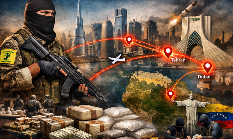 Relatório revela rede de terrorismo e narcotráfico entre o Oriente Médio e a América Latina