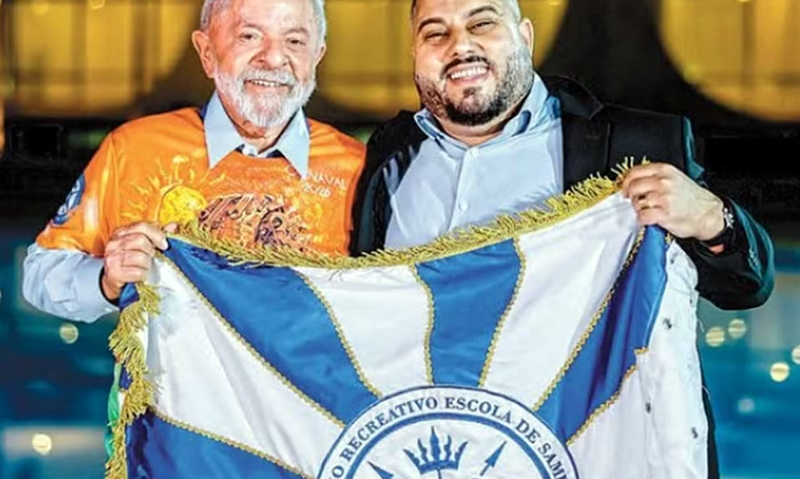 TCU aponta uso irregular de dinheiro público e recomenda bloqueio de R$ 1 milhão a escola de samba com enredo sobre Lula