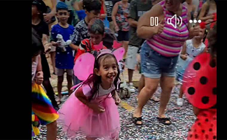 A alegria que contagiou o domingo de Pré-Cranaval!