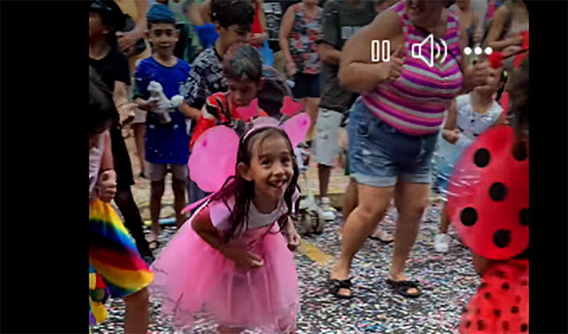 A alegria que contagiou o domingo de Pré-Cranaval!